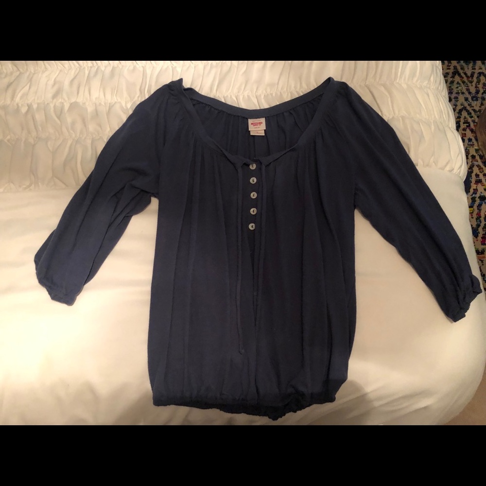 Mossimo Button Blouse